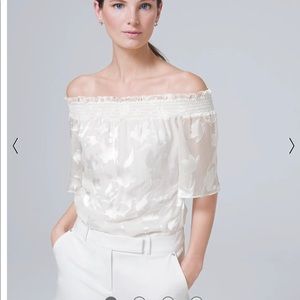 White House Black Market SilkBlend Blouse